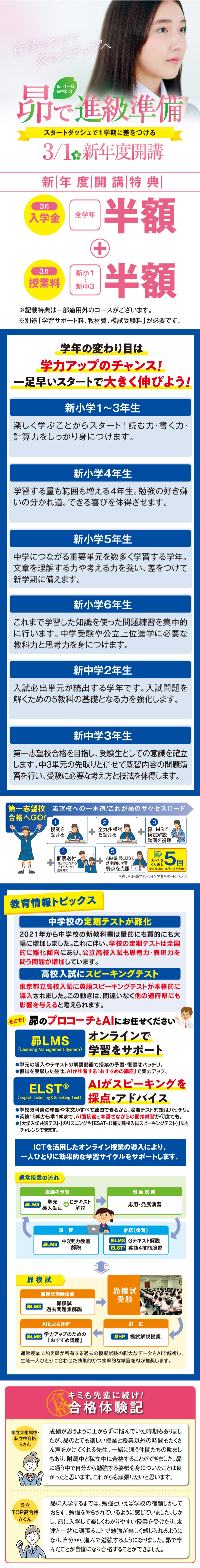 最安 昴 公式】すばる個別指導 鹿児島 学習塾 最新受験プリント 完結編